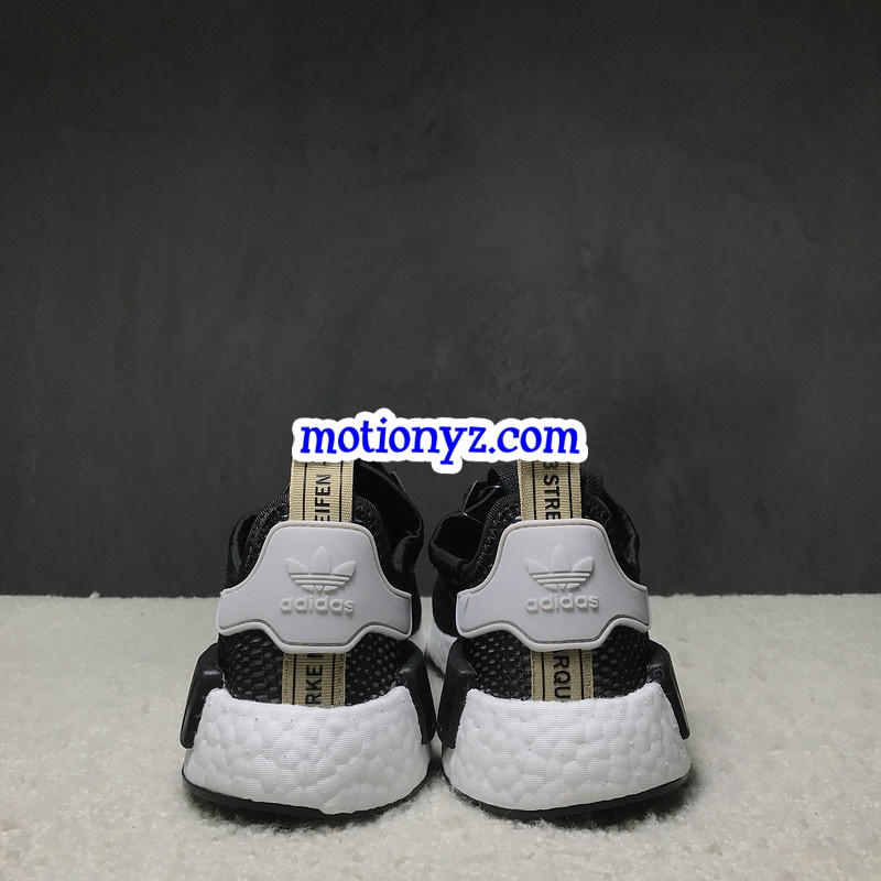 Real Boost Adidas NMD R1 Black Lace Purple BA7751